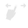 Hand-Wischer Icon